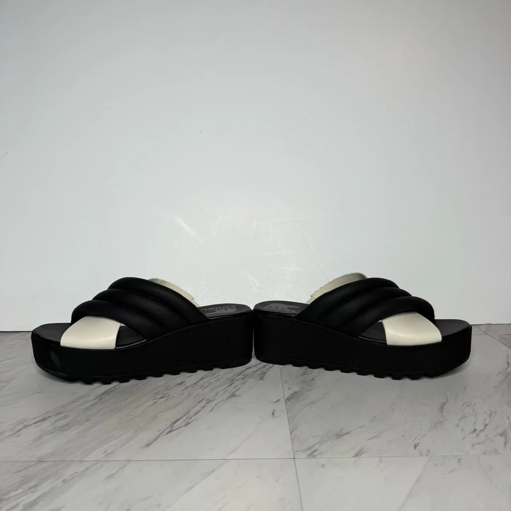 Sorel Cameron Crisscross Flatform Sandal 8 1/2